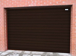 Секционные гаражные ворота Алютех серии Trend 1750x4625 мм