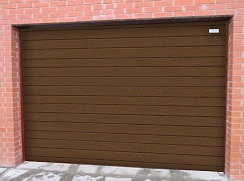 Секционные гаражные ворота Алютех серии Trend 1750x4000 мм