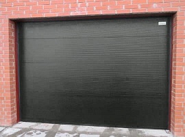 Секционные гаражные ворота Алютех серии Prestige 3250x3625 мм