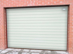 Секционные гаражные ворота Алютех серии Trend 1750x4375 мм