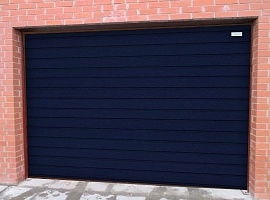 Секционные гаражные ворота Алютех серии Trend 2375x3875 мм