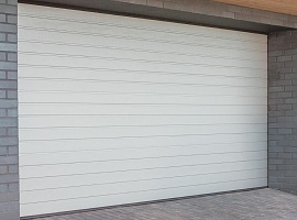 Секционные гаражные ворота Алютех серии Trend 1750x1750 мм