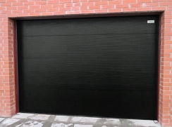 Секционные гаражные ворота Алютех серии Prestige 3000x1750 мм