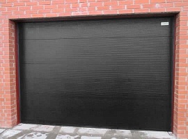 Секционные гаражные ворота Алютех серии Prestige 3125x3875 мм