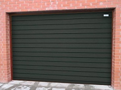 Секционные гаражные ворота Алютех серии Trend 2250x3625 мм